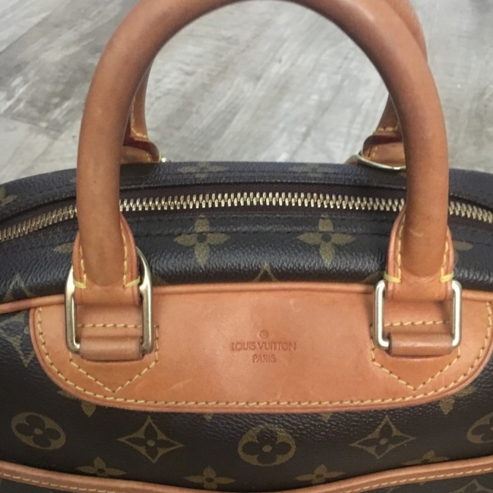 Louis Vuitton Monogram Vintage Trouville Satchel - Picture 8 of 8
